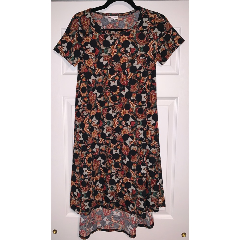 Lularoe Disney Minnie paisley Carly dress XXS